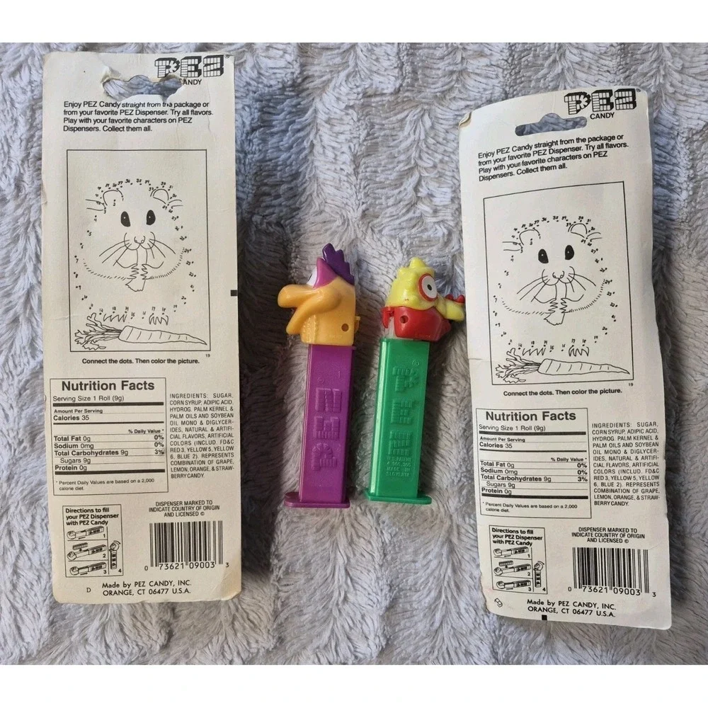 Vintage Lot Of 4 90s PEZ-A-SOARS Dispenser Dinosaurs She-Saur He-Saur Dino
